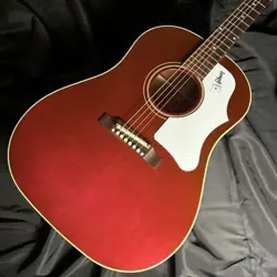 GIBSON 60S J-45 ORIGINAL AJ WINE RED ADJUSTABLE SADDLE USED