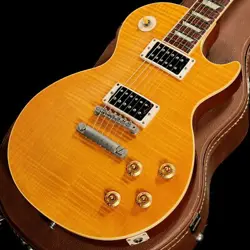 USED GIBSON USA / LES PAUL CLASSIC PLUS TRANS AMBER 1995