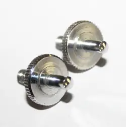 VINTAGE 1980'S GIBSON NASHVILLE BRIDGE STUDS WHEELS