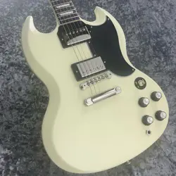 GIBSON CUSTOM COLOR SERIES SG STANDARD61 CLASSIC WHITE #219840270 #GG7LW