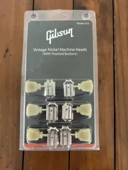 GIBSON PMMH-010 DELUXE TUNER SET VINTAGE NICKEL