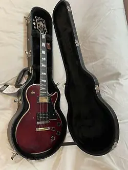 2021 GIBSON JERRY CANTRELL WINO LES PAUL CUSTOM AGED & SIGNED WINE RED GUITAR