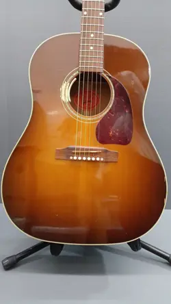 GIBSON J-45 ELITE AMBER BURST ACOUSTIC ELECTRIC GUITAR SAFE DELIVERY FROM JAPAN