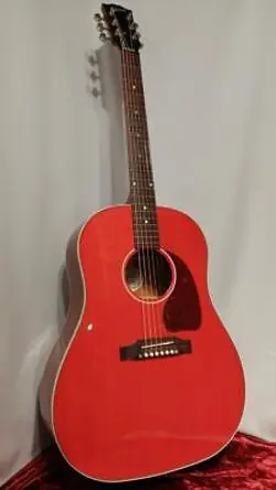 GIBSON J-45 STANDARD CHERRY ACOUSTIC ELECTRIC GUITAR SAFE DELIVERY FROM JAPAN