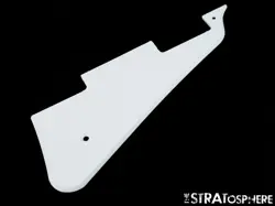* NEW WHITE PICKGUARD FOR GIBSON USA LES PAUL STANDARD GUITAR PARTS 1 PLY