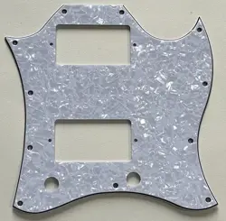 4 PLY WHITE PEARL PICKGUARD FIT US GIBSON SG STANDARD STYLE GUITAR PARTS