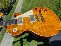 2001 GIBSON LES PAUL HISTORIC 59 1959 BRAZILIAN REISSUE MURPHY AGED 8.2LBS