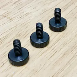 3 FINE TUNER SCREWS FOR GIBSON TP-6 TAILPIECE OF LES PAULS, SGS, ES, ETC.