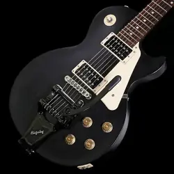 GIBSON USA LES PAUL STUDIO TRIBUTE BIGSBY MOD SATIN EBONY 2019 USED W/SOFT CASE