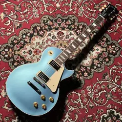 GIBSON LES PAUL STANDARD 50S PLAIN TOP PELHAM BLUE ELECTRIC GUITAR LES PAUL ST