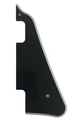 CUSTOM FITS GIBSON EPIPHONE LES PAUL LP P90 GUITAR PICKGUARD,5 PLY BLACK