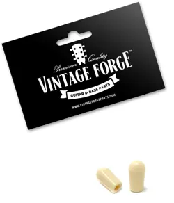 CREAM TOGGLE SWITCH TIPS FOR USA GIBSON LES PAUL GUITAR & OTHERS (2-PACK) *NEW*
