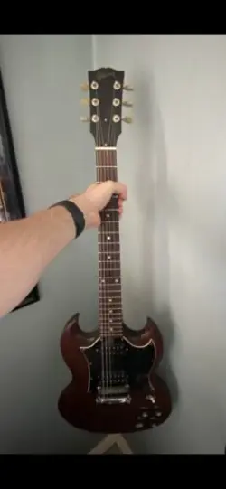 2005 GIBSON USA SG SPECIAL FADED WORN BROWN
