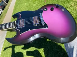 2007 GIBSON SG GODDESS  - VIOLET BURST - 7.4 LBS  - STANDARD 60'S SLIM NECK