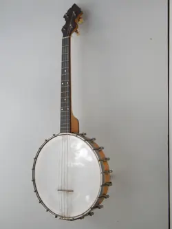 VTG WEYMANN BANJO C C RICHELIEU TENOR GIBSON VEGA 1920S 4 STRING 30S