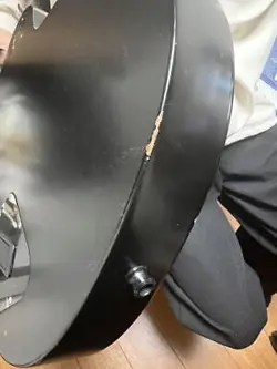 GIBSON LES PAUL GOTHIC SAFE PACKING!