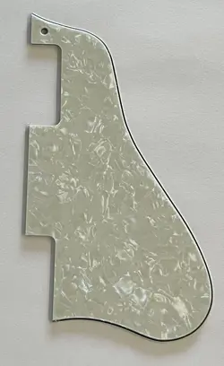FOR 4-PLY GIBSON ES-335 SHORT STYLE GUITAR PICKGUARD SCRATCH PLATE,IVORY WHITE