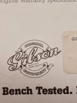 GIBSON NASHVILLE TUNE-O-MATIC 1990S NEW.