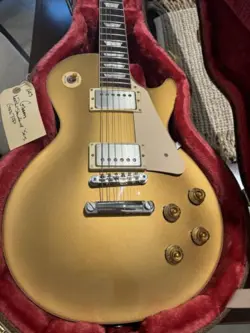 2023 GIBSON LES PAUL 50S GOLD TOP, WITH VIRGIL ARLO PAF HUMBUCKERS WOW!!