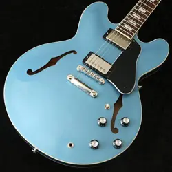 GIBSON EXCLUSIVE MODEL ES-335 60S BLOCK PELHAM BLUE S N:212340317