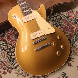 GIBSON CUSTOM SHOP HISTORIC REISSUE 1956 LES PAUL GOLD TOP REISSUE VOS (# #GG94O