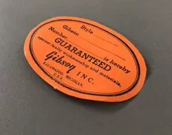 ORANGE LABEL VINTAGE