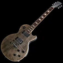 GIBSON CHAD KROEGER SIGNATURE BLACKWATER LES PAUL TRANS BLACK USA 2011 E.GUITAR