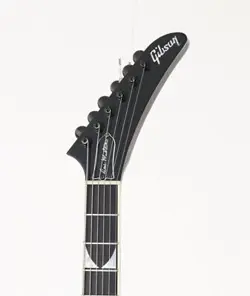 GIBSON DAVE MUSTAINE FLYING V EXP SILVER METALLIC SAFE DELIVERY FROM JAPAN