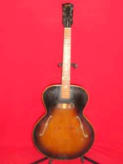 GIBSON 1948 SUNBURST ES 125 HOLLOW BODY & NECK