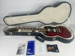 GIBSON SG STANDARD '61 ELECTRIC GUITAR VINTAGE CHERRY (2013 MODEL) & HARD CASE