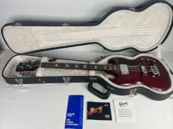 GIBSON SG STANDARD BASS CHERRY 2010