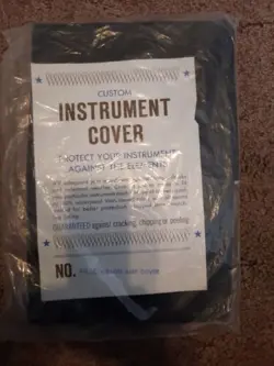 GIBSON AMP COVER NO 45C BLACK UNOPENED NO. 3