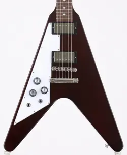 GIBSON 2018 MODEL FLYING V AGED CHERRY LH W/HARD CASE USED
