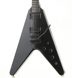 GIBSON USA   FLYING V XPL EBONY 1985  S N 80215545 NO.RG1385