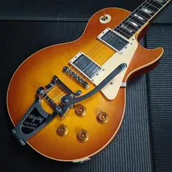 GIBSON CUSTOM SHOP MURPHY LAB 1958 LP STD ULTRA LIGHT AGED W BIGSBY ANTIQUE AMBE