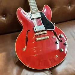 GIBSON CUSTOM SHOP LIGHTWEIGHT INDIVIDUAL GOOD FINGERBOARD 1964 ES-335 REISSUE V