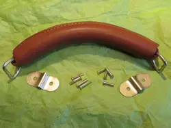 VINTAGE NOS TKL TAN BANANA HANDLE FOR GUITAR CASE OR TUBE AMP GIBSON LES PAUL ES