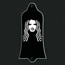 GUITAR TRUSS ROD COVER - ENGRAVED ETCHED - FITS USA GIBSON - CHRIS CORNELL