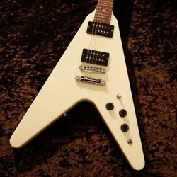 GIBSON 80S FLYING V CLASSIC WHITE #202440023 [3.13KG] [] #GG88N