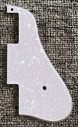 FOR 4-PLY GIBSON ES-339 GUITAR PICKGUARD,WHITE PEARL