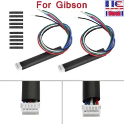 2 SET FOR GIBSON QUICK CONNECT ADAPTERS CONTROL BOARD PCB PICKUP WIRE CONNECTOR