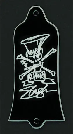 GUITAR TRUSS ROD COVER - ENGRAVED ETCHED - FITS GIBSON - GUNS N ROSES AFD SLASH