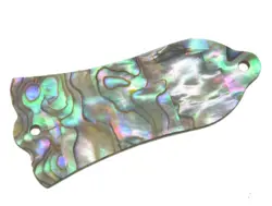REAL ABALONE SHELL GUITAR TRUSS ROD COVER 2 HOLE FITS FOR GIBSON LES PAUL