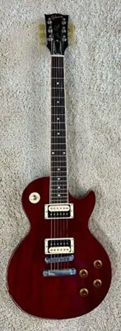 2016 GIBSON LES PAUL STUDIO ELECTRIC GUITAR IN WINE RED WITH HARDSHELL CASE