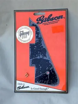 GIBSON GENUINE REPLACEMENT PARTS PRPG-020 LES PAUL CUSTOM 5 PLY BLACK PICKGUARD