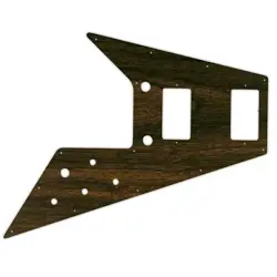 PICKGUARD FOR GIBSON 1989-2018 '67 REISSUE FLYING V - SIMULATED ROSEWOOD
