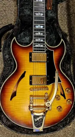 2006 GIBSON CUSTOM SHOP JOHNNY A VINTAGE SUNBURST FLAME MAPLE