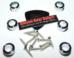 GIBSON KLUSON FIREBIRD TUNER FERRULE CHROME BANJO GUITAR PARTS TUNING MACHINE