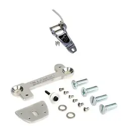 VIBRAMATE V7 AND BIGSBY B7 VIBRATO TAILPIECE FOR GIBSON LES PAUL - ALUMINUM