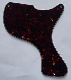GUITAR PARTS GUITAR PICKGUARD FOR GIBSON LES PAUL JUNIOR 1958 STYLE BROWN
